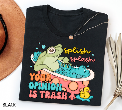 Splish Splash Adult T-shirt