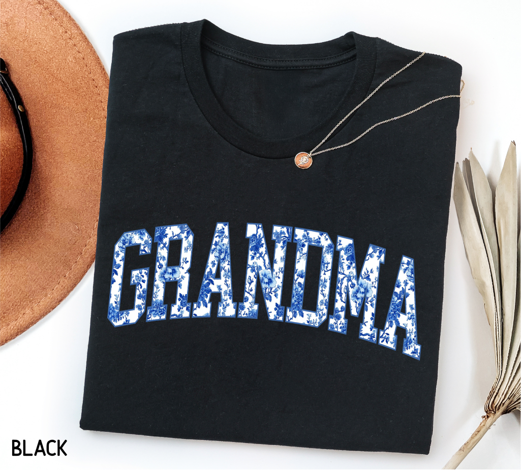 Toile Grandma Adult T-shirt