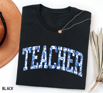 Toile Teacher Adult T-shirt