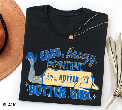 Butter Girl Adult T-shirt
