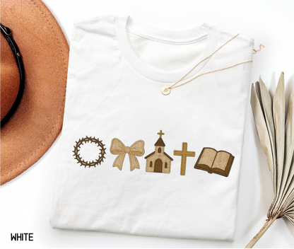 Faith Icons Adult T-shirt