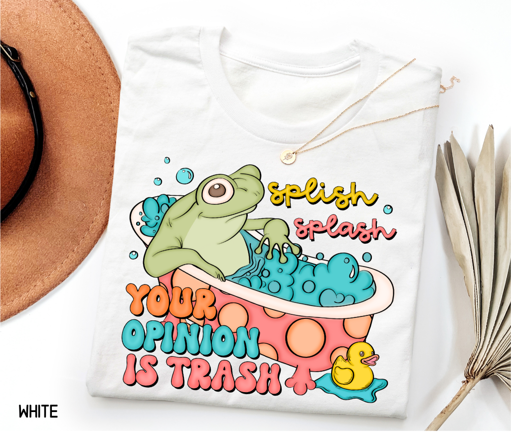 Splish Splash Adult T-shirt