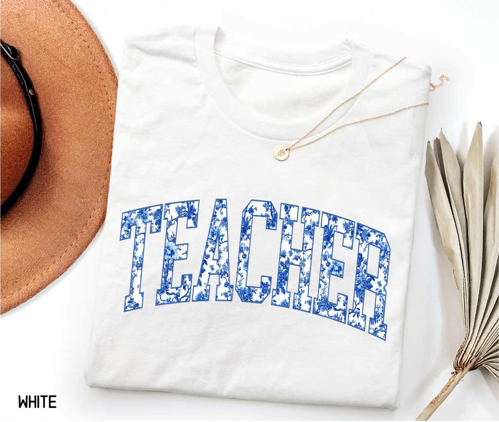 Toile Teacher Adult T-shirt