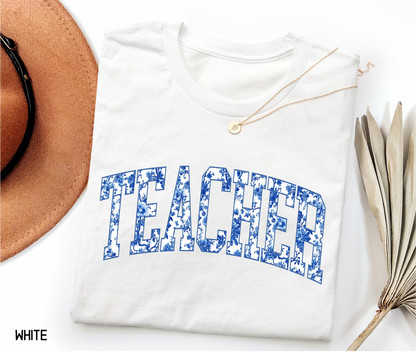 Toile Teacher Adult T-shirt