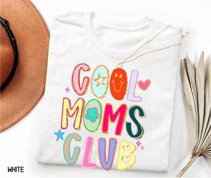 Cool Moms Club Adult T-shirt