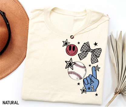 Baseball Corner Adult T-shirt
