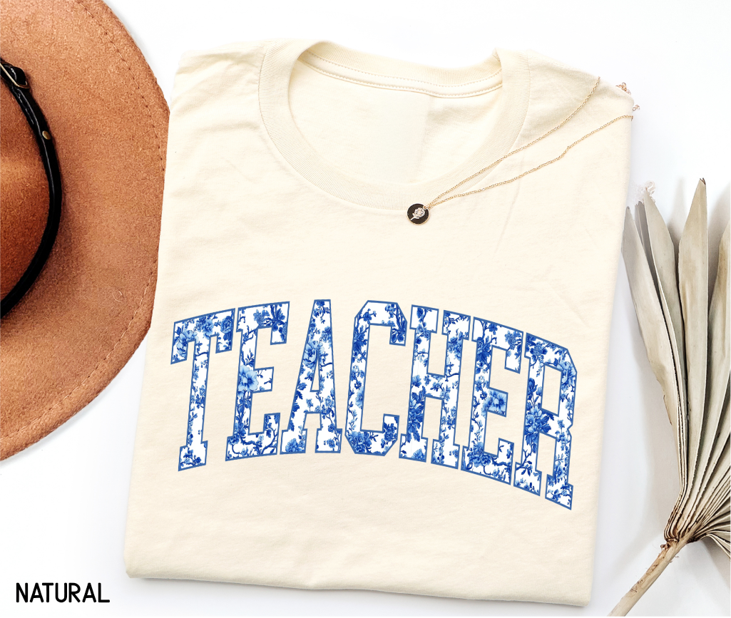 Toile Teacher Adult T-shirt