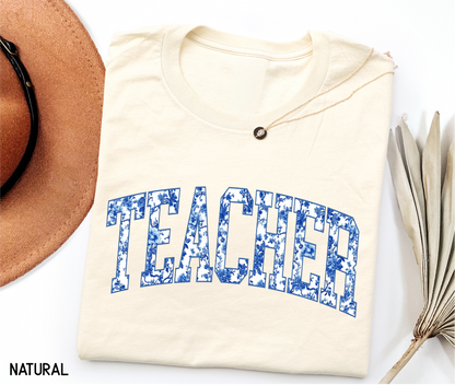 Toile Teacher Adult T-shirt
