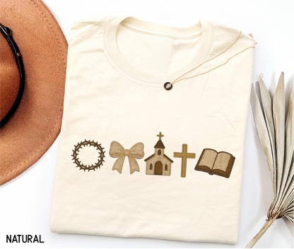 Faith Icons Adult T-shirt