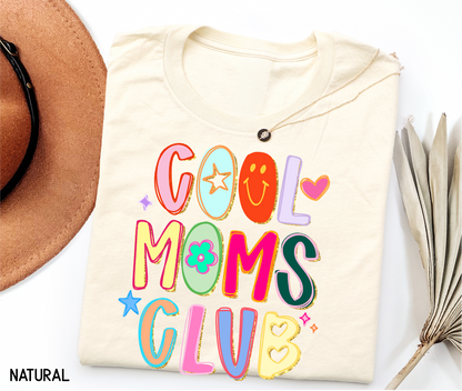Cool Moms Club Adult T-shirt