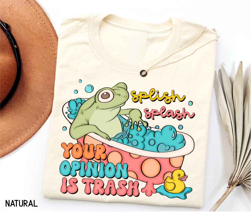 Splish Splash Adult T-shirt