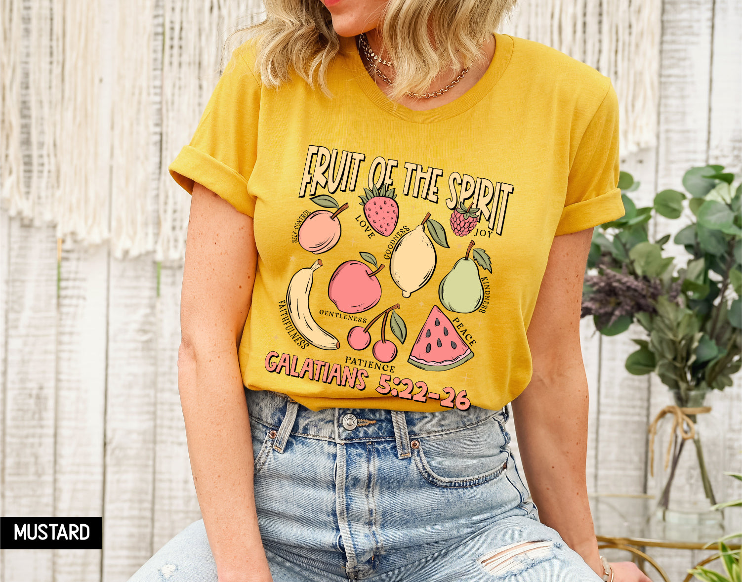 Fruit of The Spirit Adult T-shirt
