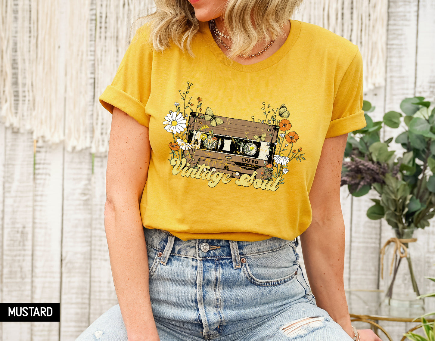 Vintage Soul Adult T-shirt