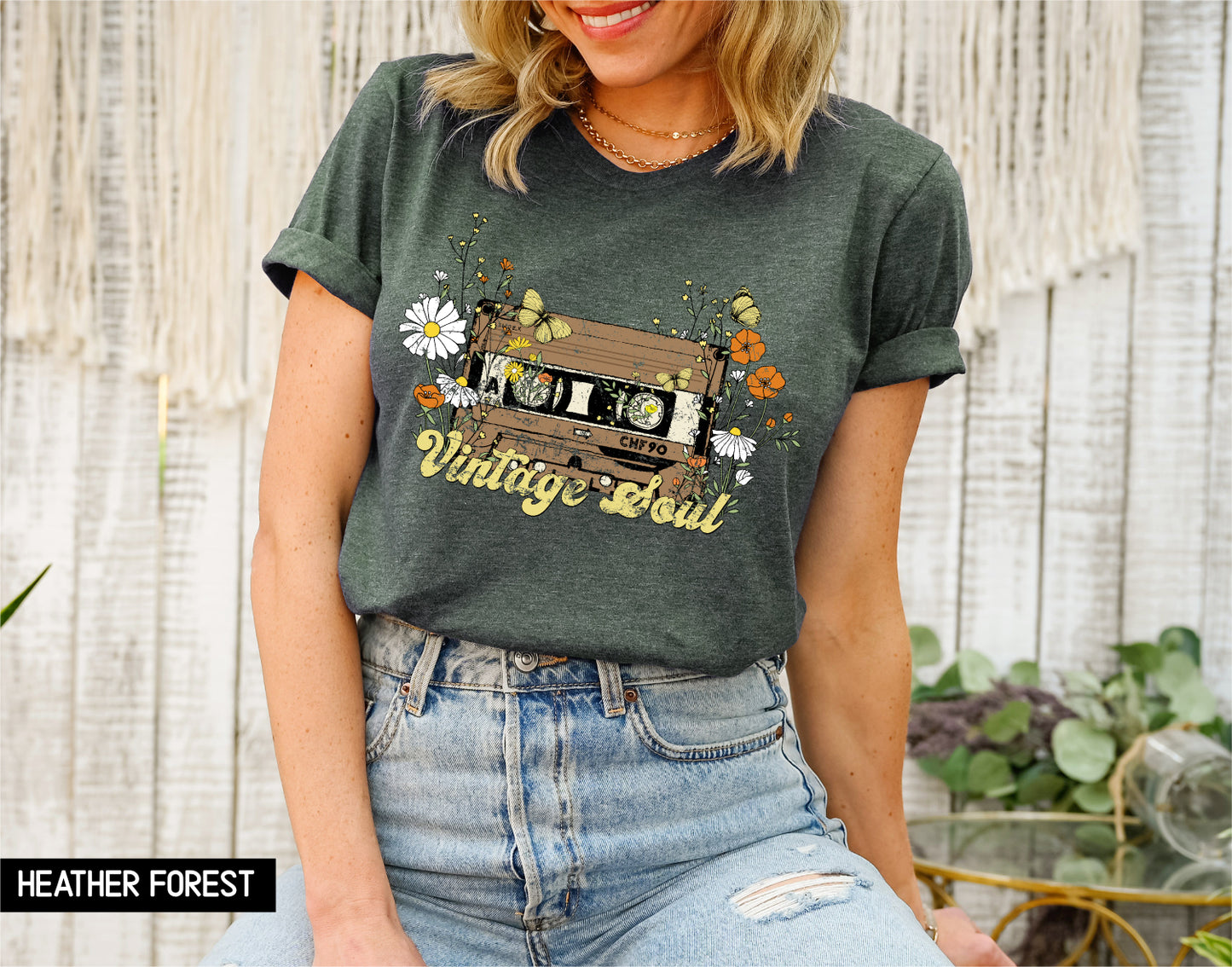 Vintage Soul Adult T-shirt