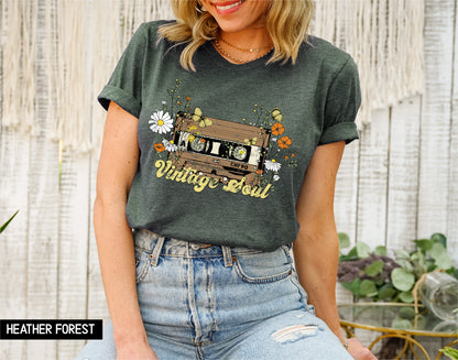 Vintage Soul Adult T-shirt