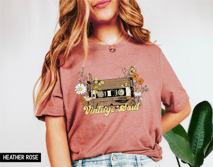 Vintage Soul Adult T-shirt