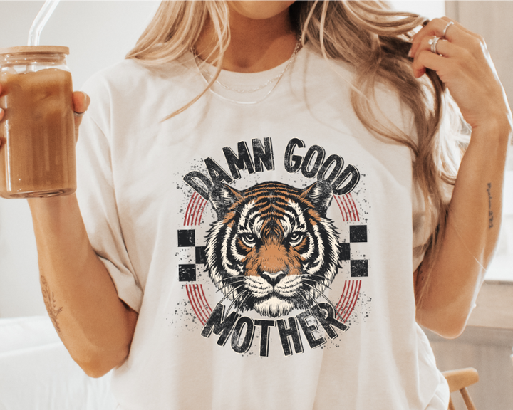 Damn Good Mother Adult T-shirt