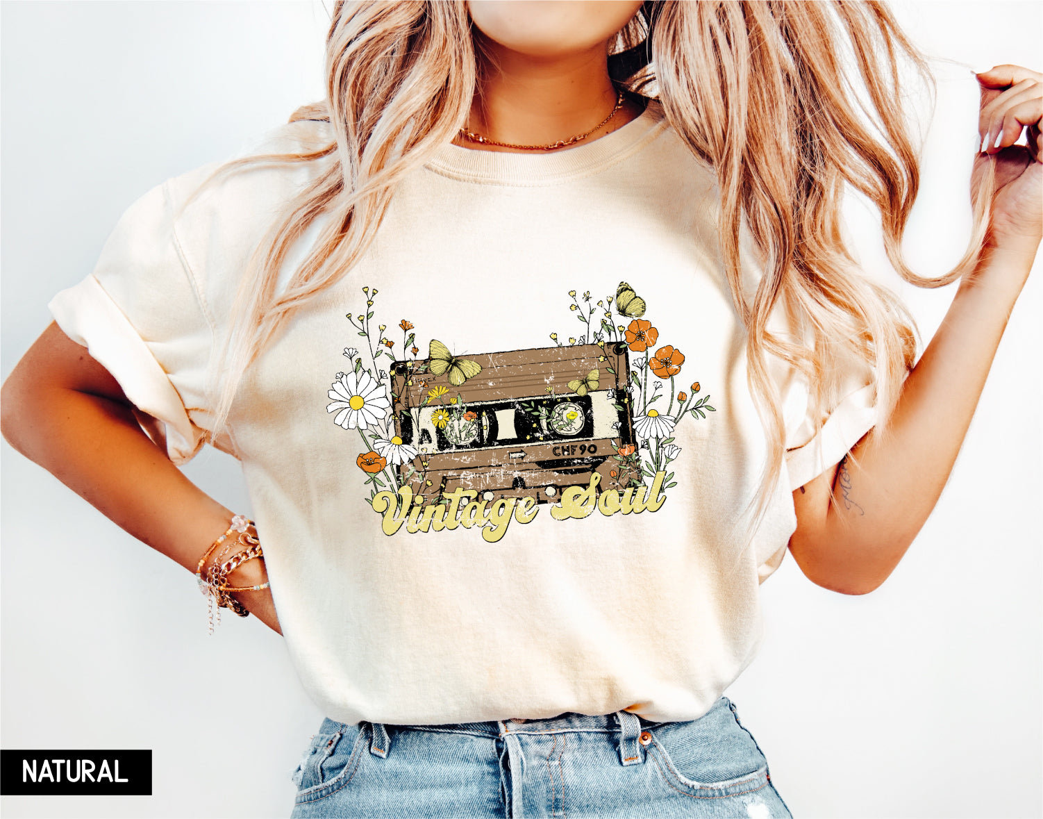 Vintage Soul Adult T-shirt