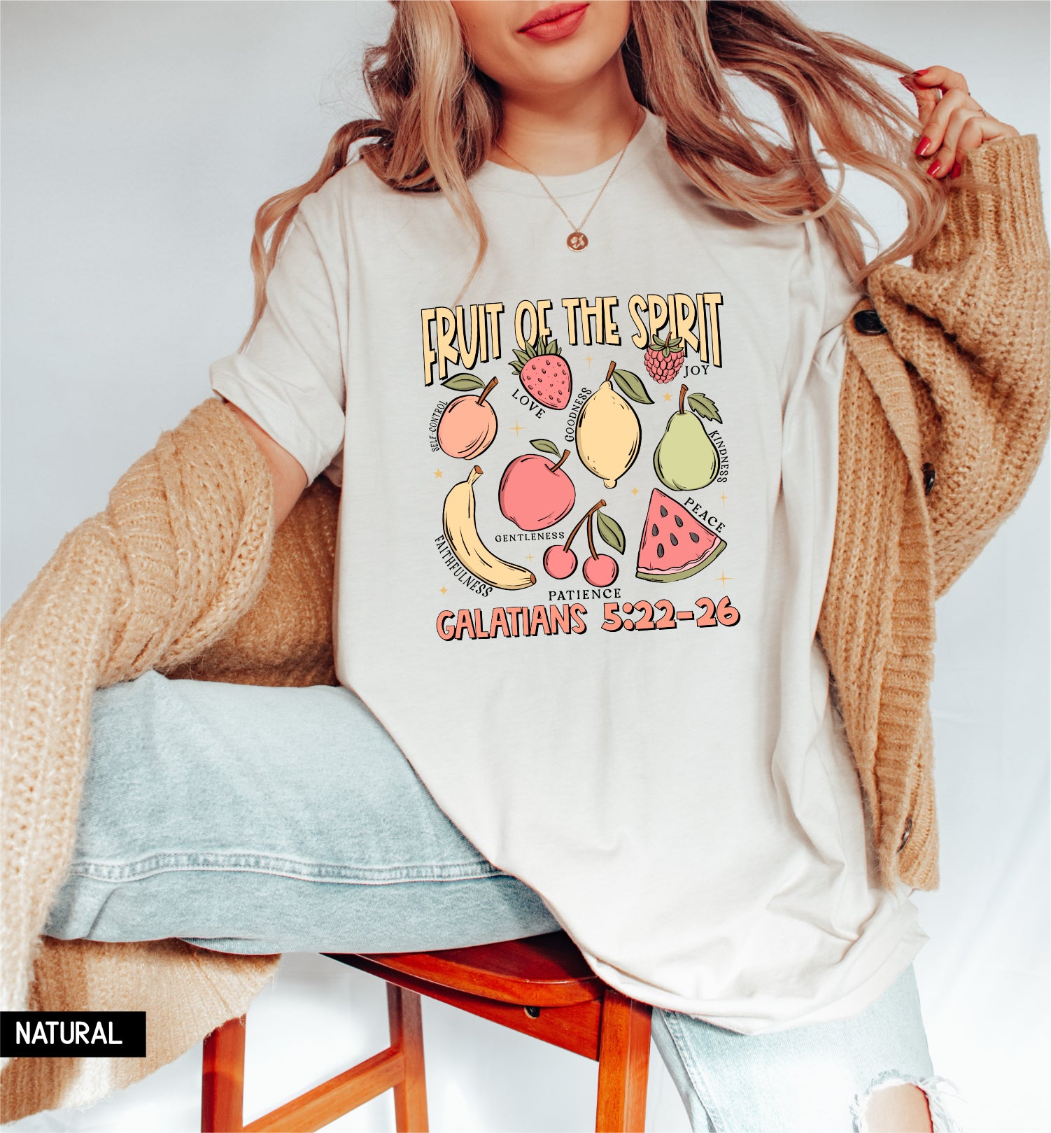 Fruit of The Spirit Adult T-shirt