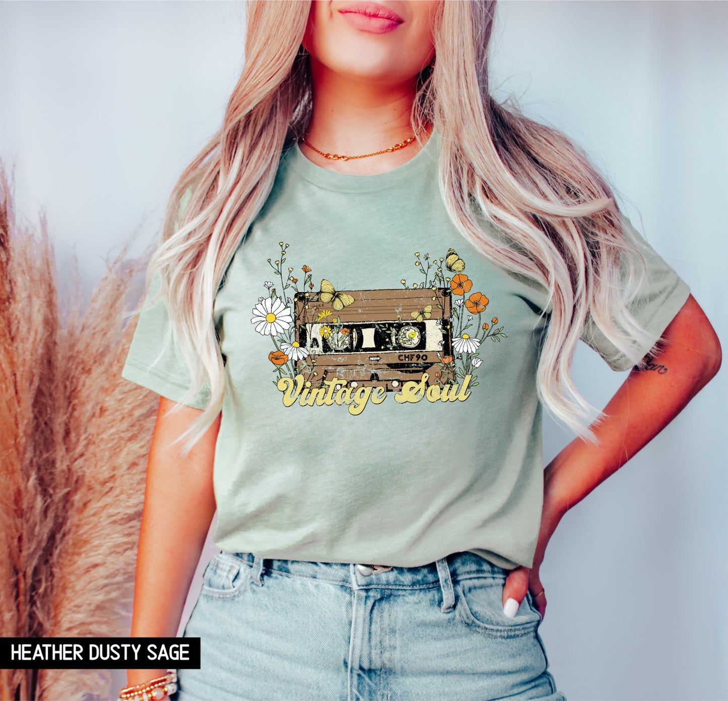 Vintage Soul Adult T-shirt