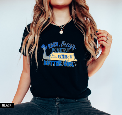 Butter Girl Adult T-shirt