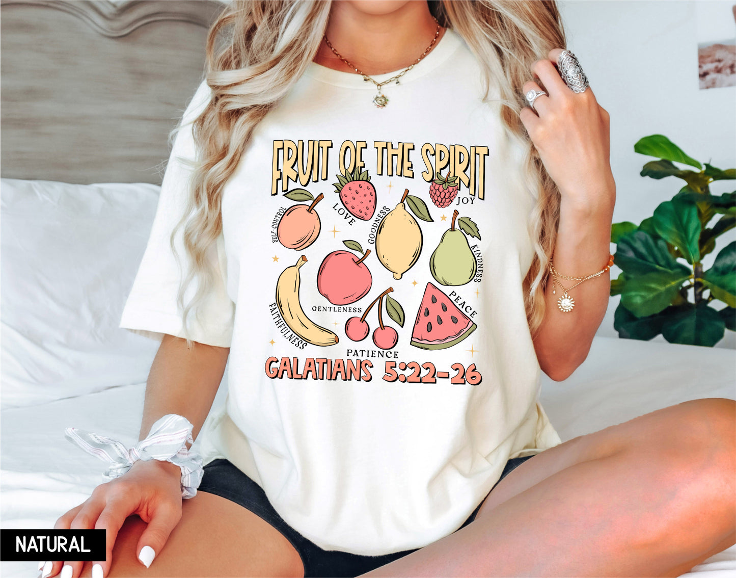 Fruit of The Spirit Adult T-shirt