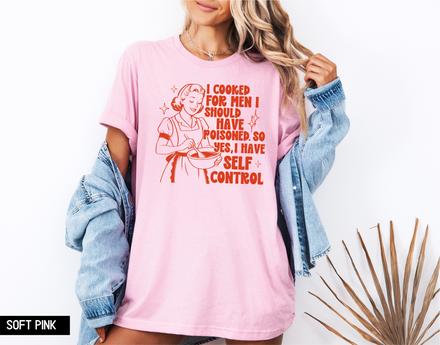 I Cooked for Men Adult T-shirt