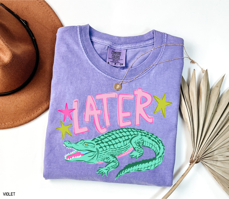 Later Gator Adult Comfort Colors T-Shirt