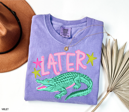 Later Gator Adult Comfort Colors T-Shirt