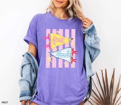 Pennant Grade Level Teacher Comfort Colors T-Shirt