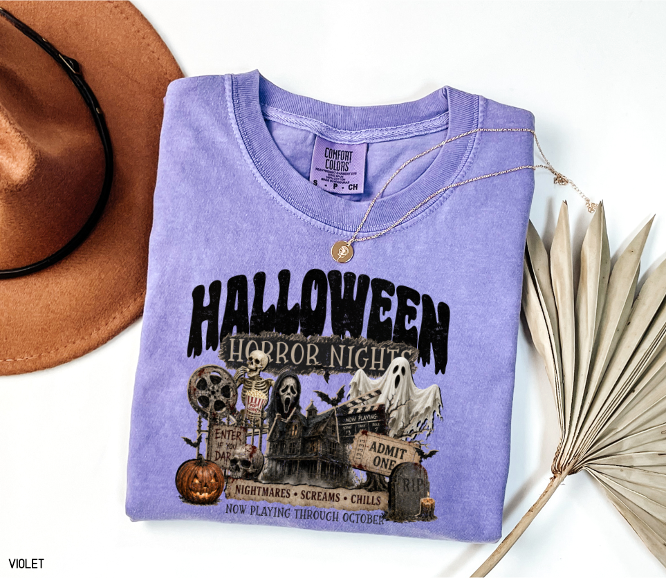 Halloween Horror Adult Comfort Colors T-Shirt