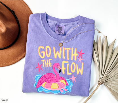 Go With The Flow Comfort Colors T-Shirt