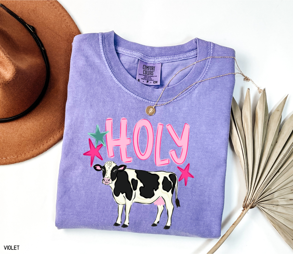 Hoy Cow Adult Comfort Colors T-Shirt