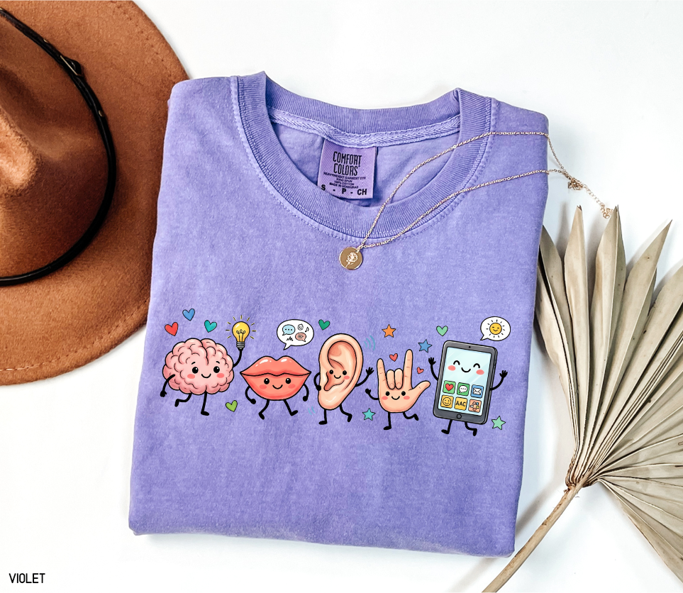 Speech Therapy Adult Comfort Colors T-Shirt