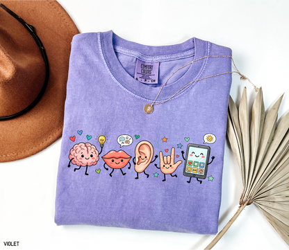 Speech Therapy Adult Comfort Colors T-Shirt