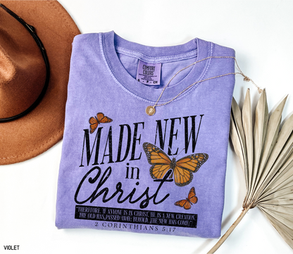 Made New in Christ Adult Comfort Colors T-Shirt