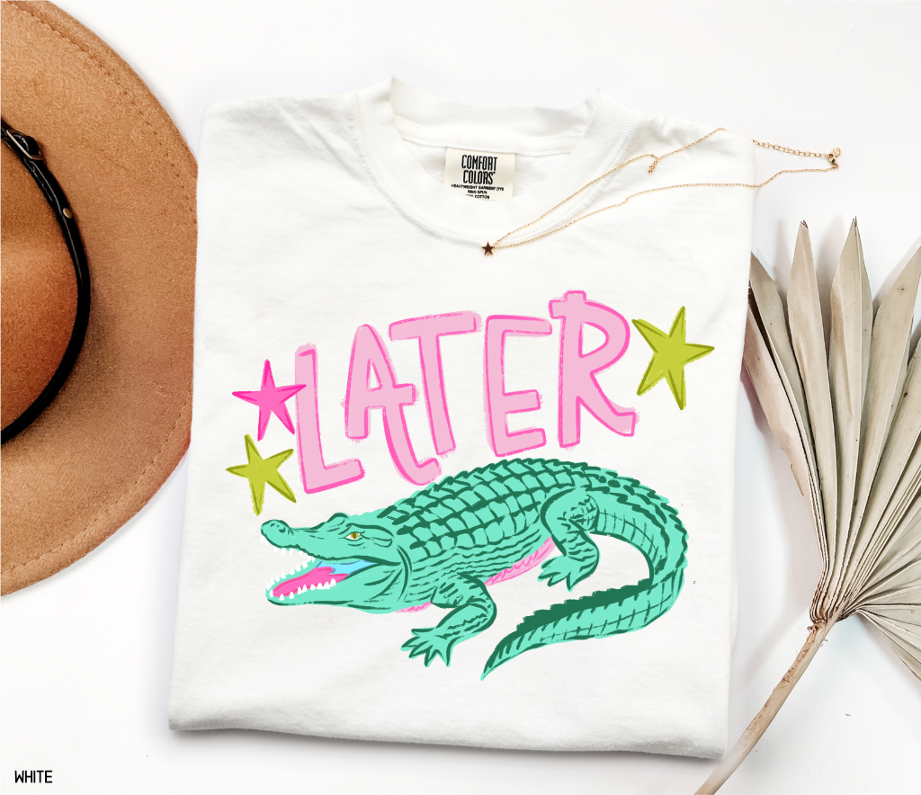 Later Gator Adult Comfort Colors T-Shirt