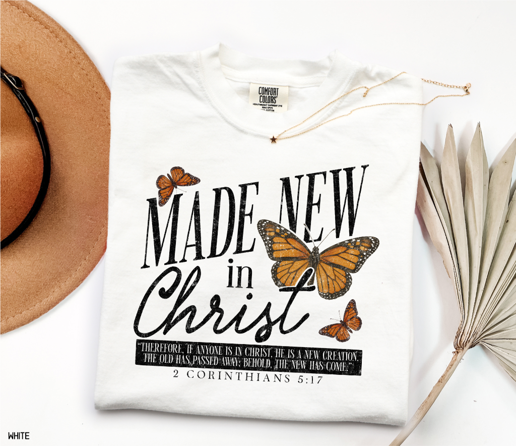 Made New in Christ Adult Comfort Colors T-Shirt