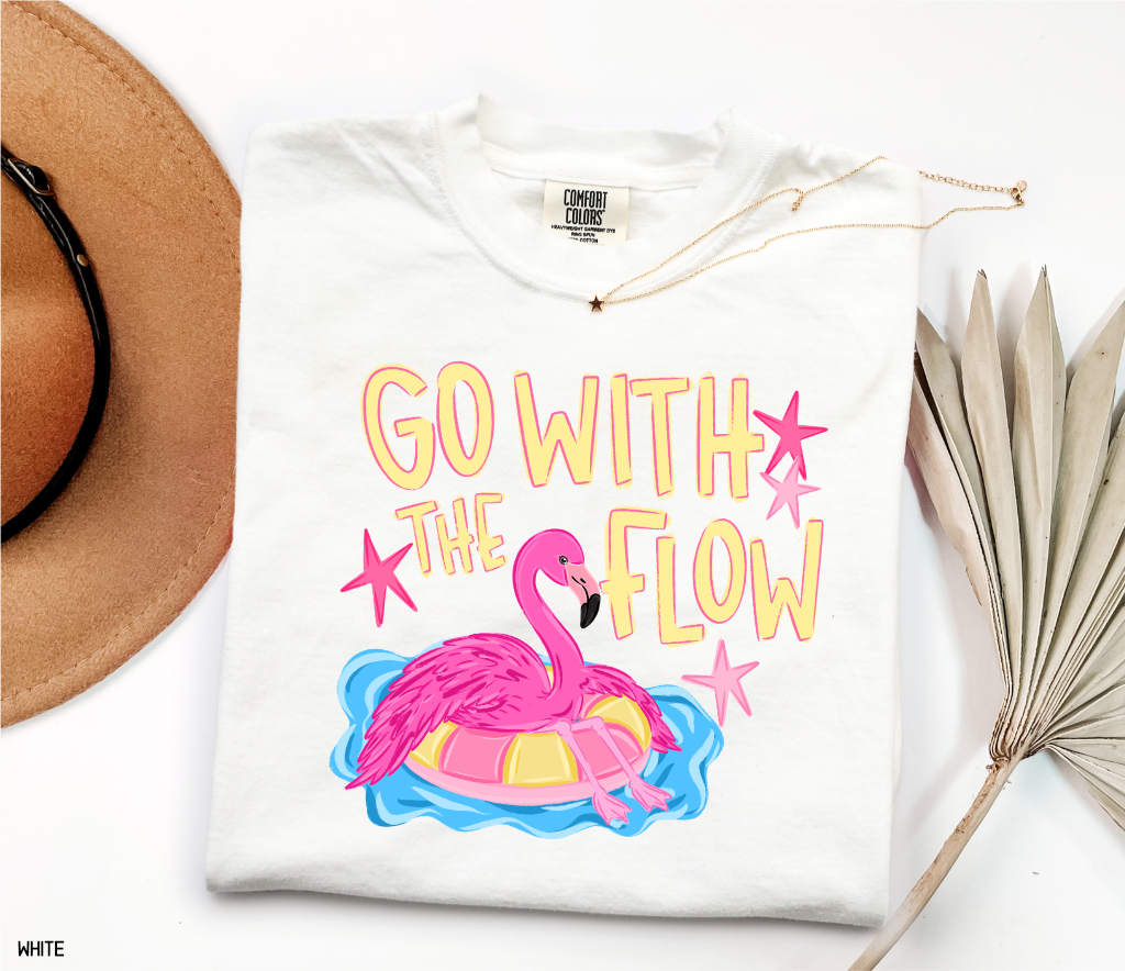 Go With The Flow Comfort Colors T-Shirt