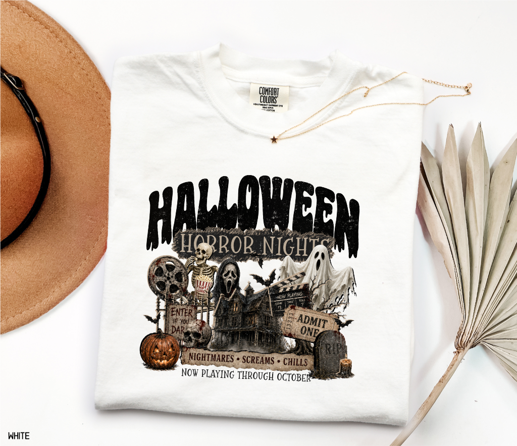 Halloween Horror Adult Comfort Colors T-Shirt
