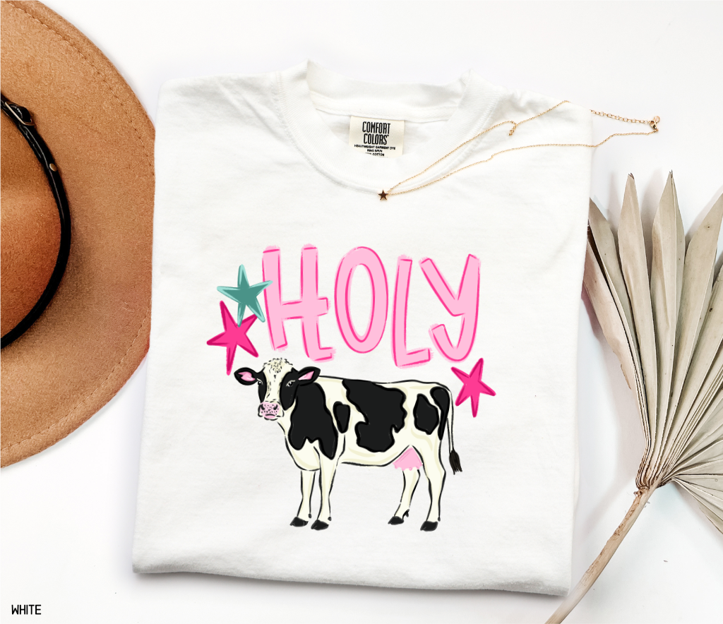 Hoy Cow Adult Comfort Colors T-Shirt