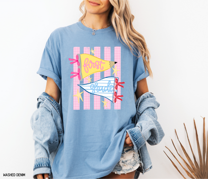 Pennant Grade Level Teacher Comfort Colors T-Shirt