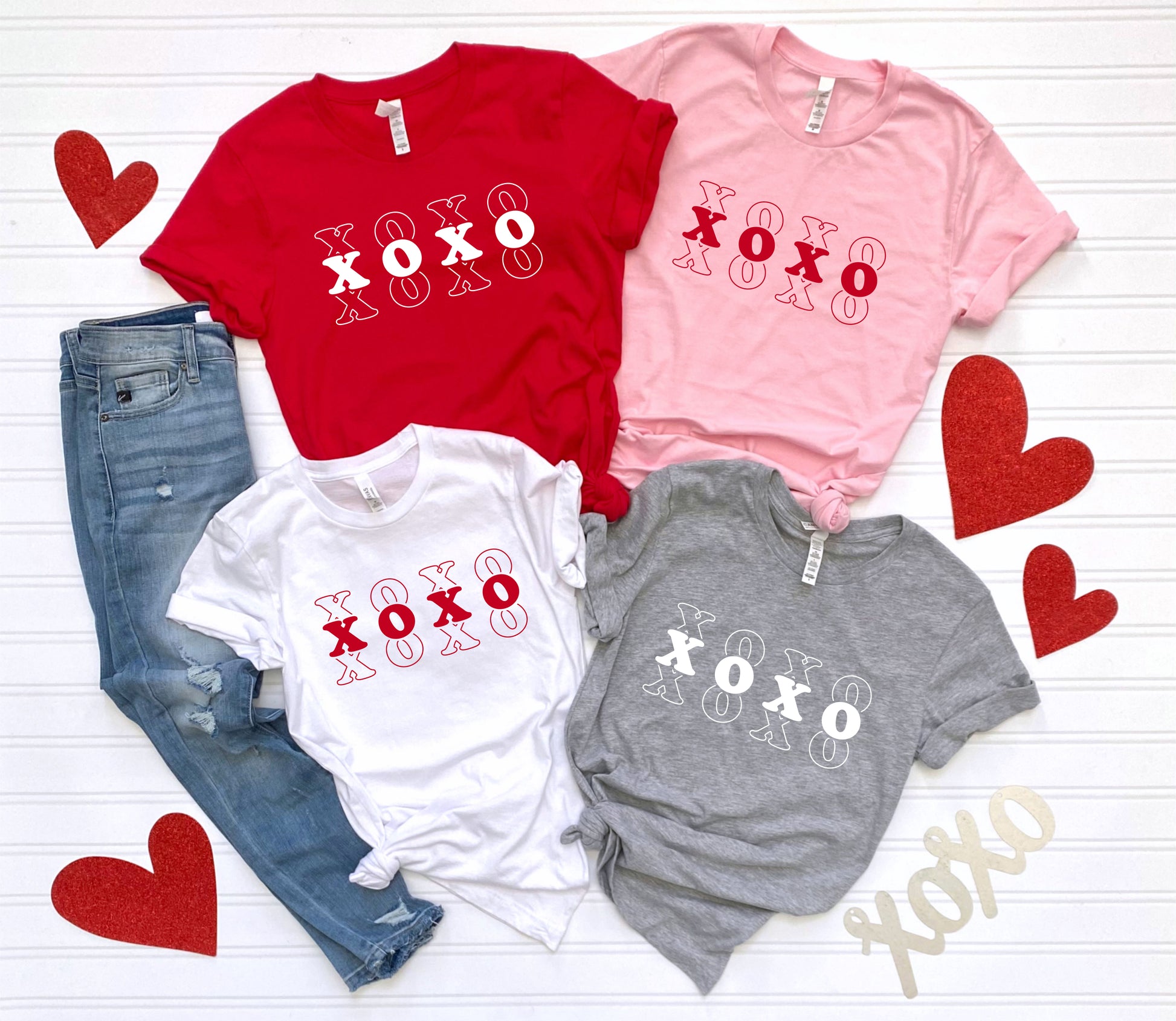 XOXO Adult T-shirt