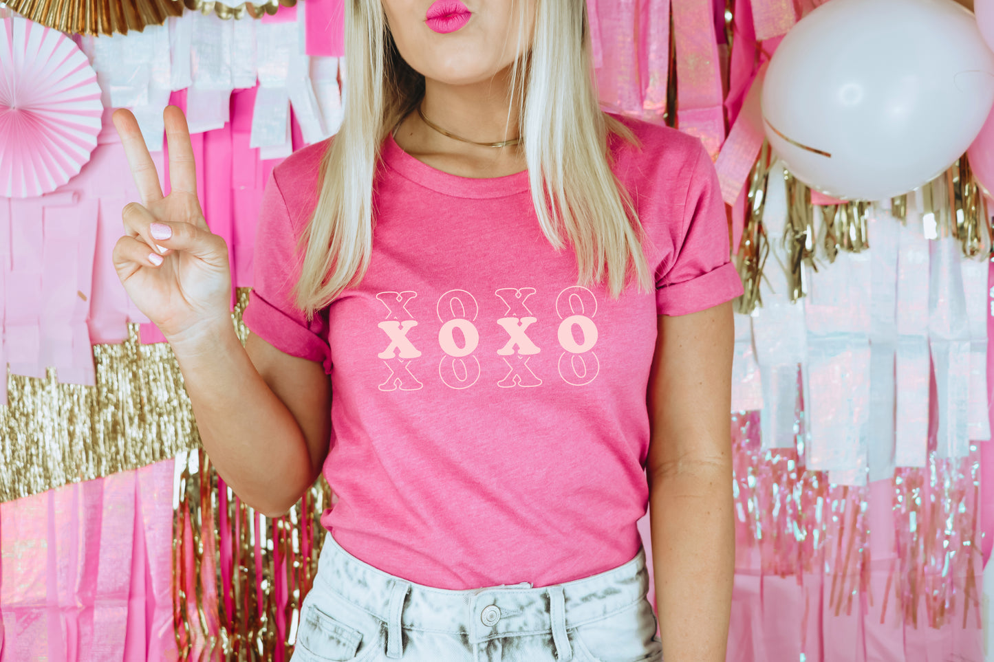 XOXO Adult T-shirt