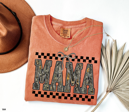 Mama Camo Comfort Colors T-Shirt