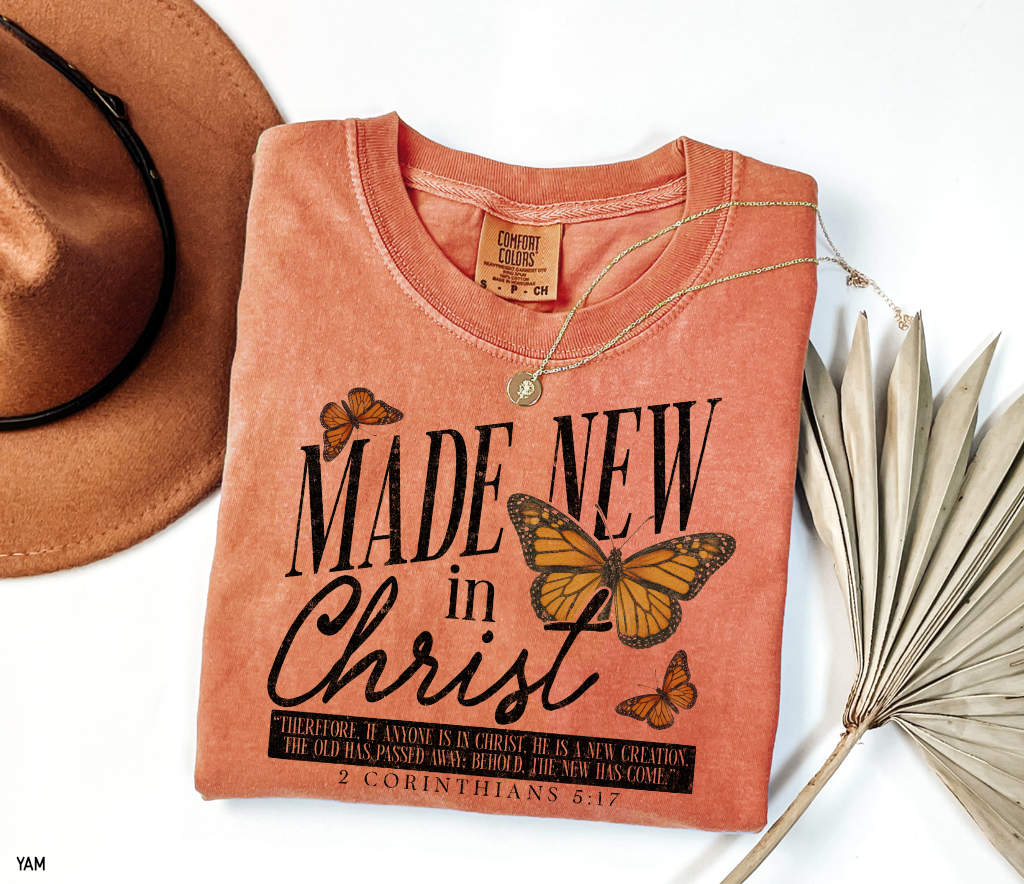 Made New in Christ Adult Comfort Colors T-Shirt