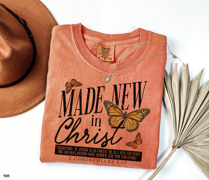 Made New in Christ Adult Comfort Colors T-Shirt