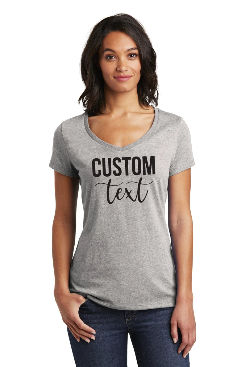 Custom Women's V-Neck