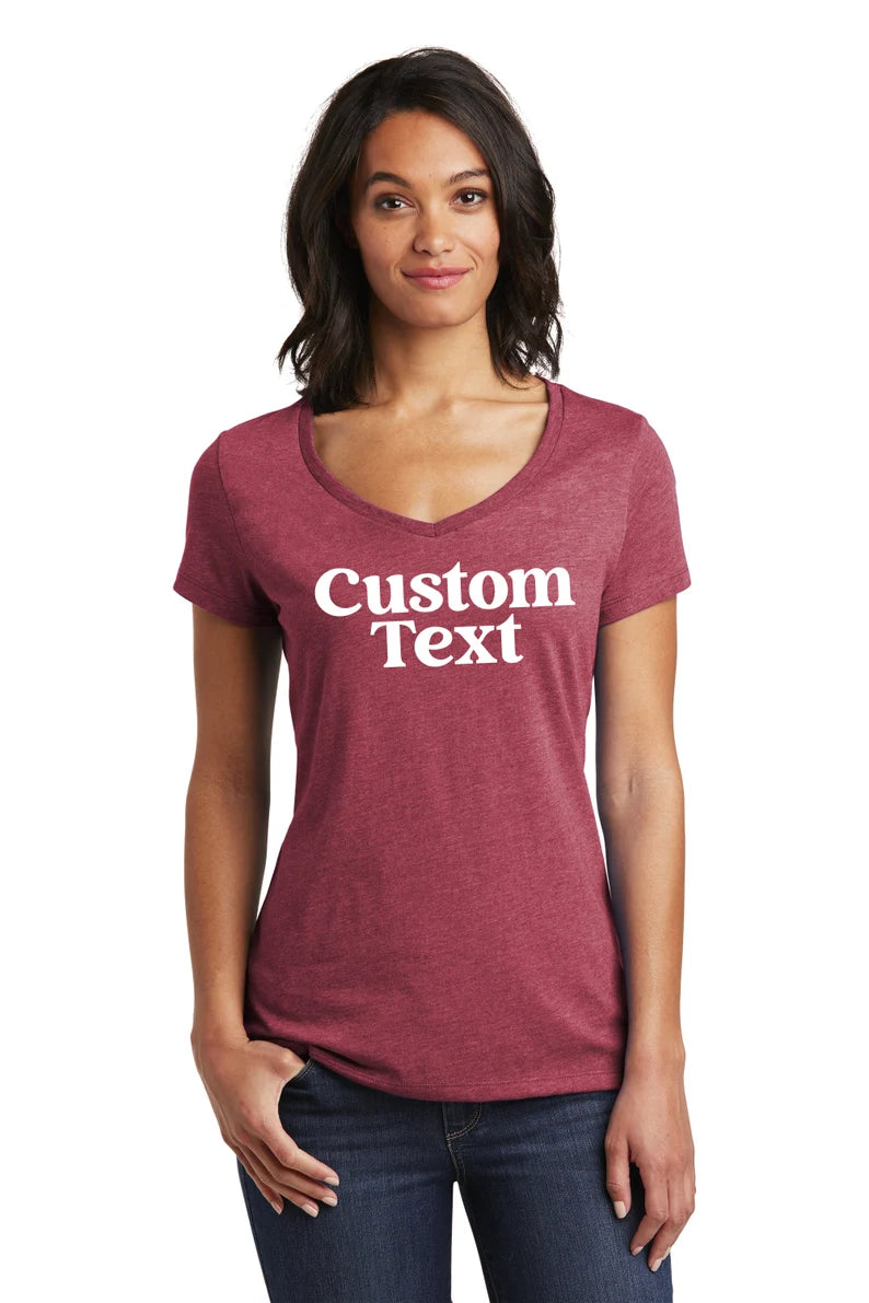 Custom Women's V-Neck