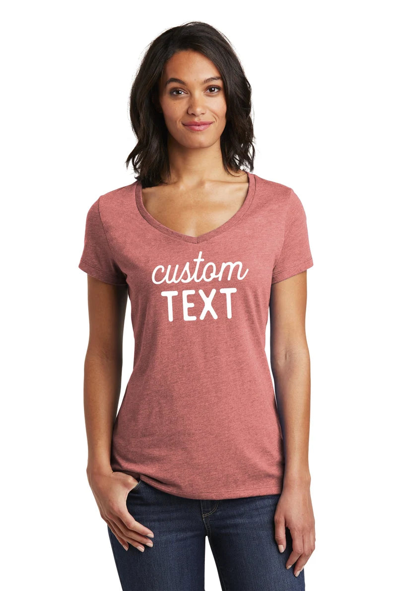 Custom Women's V-Neck